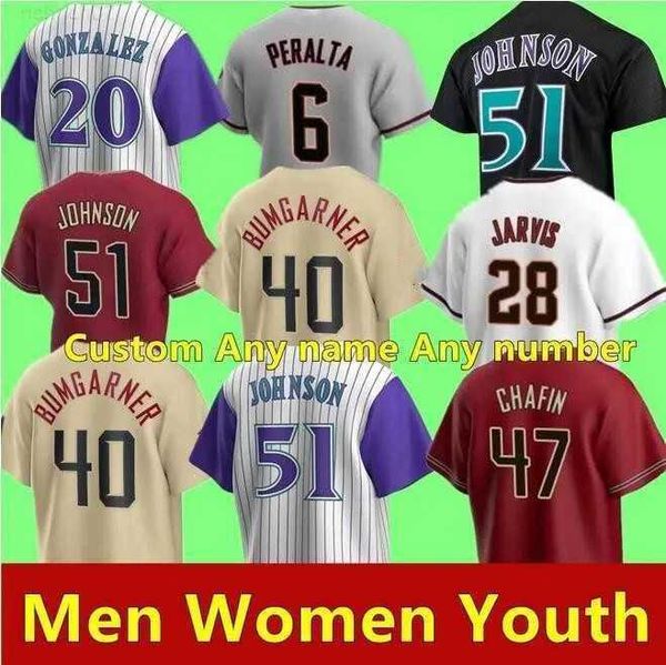 

51 randy johnson arizona baseball jersey ketel marte corbin carroll luis gonzalez zac gallen carson kelly walker jerseys, Blue;black