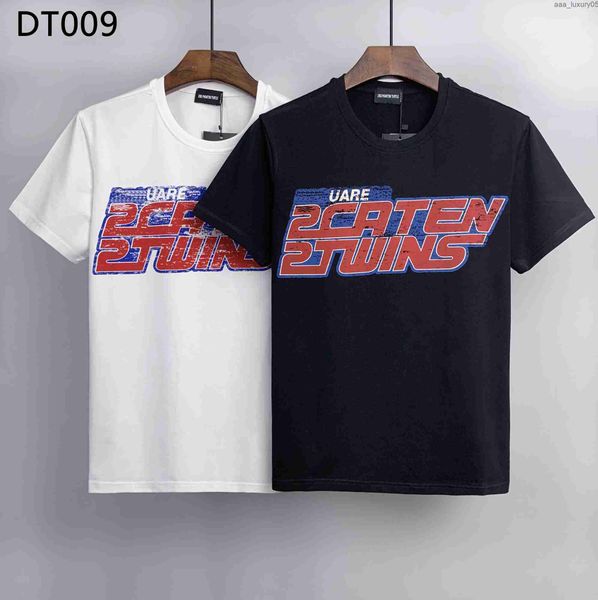 

mens tshirts mens designer t shirts black white back cool tshirt men summer italian fashion casual street tshirt plus size mxxx dsquare 2 d, White;black