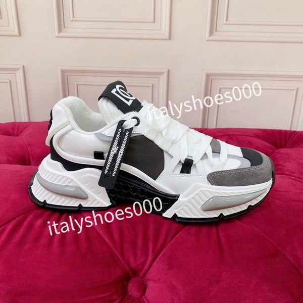 

2023mens fashion sports shoes white rainbow heel trainer womens casual runner sneakers outdoor, Black