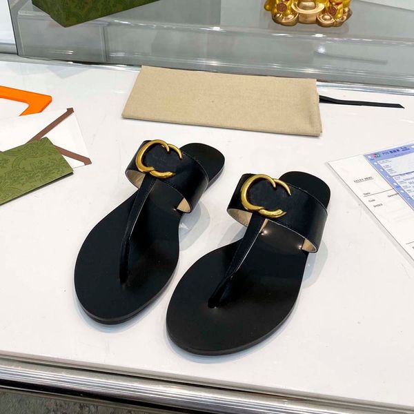 

fashion ggity designer ladies flip flops simple youth slippers moccasin shoes suitable for spring summer and autumn ls beaches other places, Black