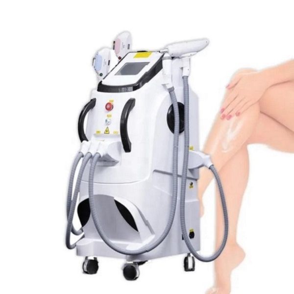 

laser hair removal magneto-optical q switched nd yag laser machines elight opt ipl hair removal skin rejuvenation with 4 handles, Black