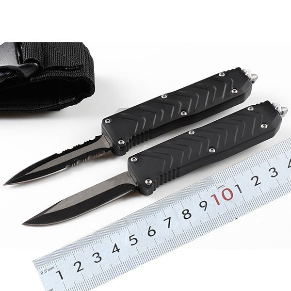 

us italian eu uk f121 knives hook soul messenger 3310 3320 otf auto knife space aluminum handle bm4850 bm3400 ut85 ut88