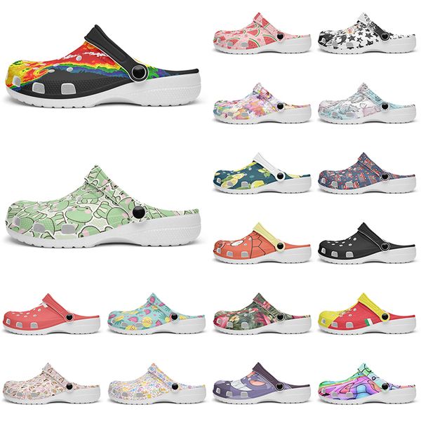 

Customized clean exquisite fashionable comfortable beautiful Diy shoes for men and women's indoor slippers 103522