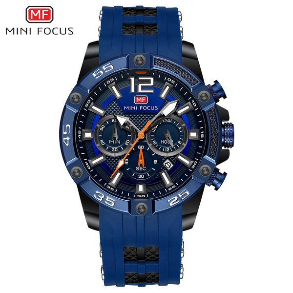 

watch for men clearance automatic mechanical watch 41mm full stainless steelsilicone strap buckle sport wristwatches sapphire luminous montr, Slivery;brown