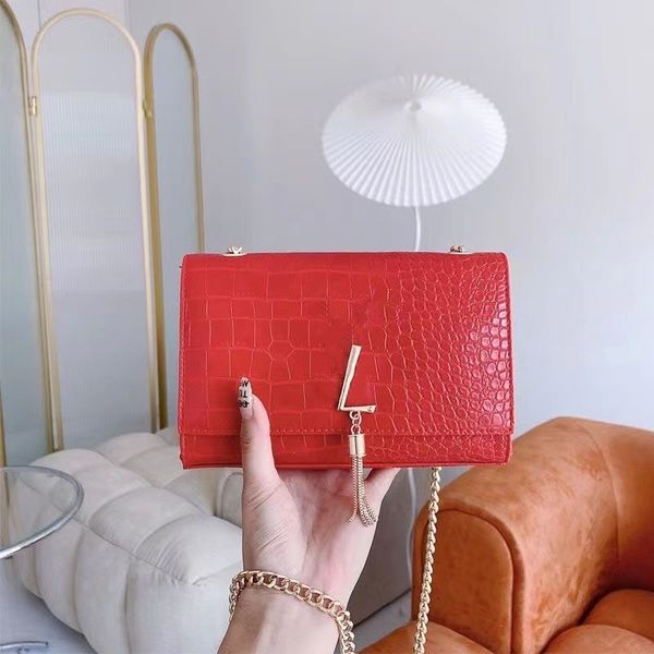 

fashion designer bag women's tote handbag single shoulder crossbody bag high-quality chain underarm small square bag classic everything