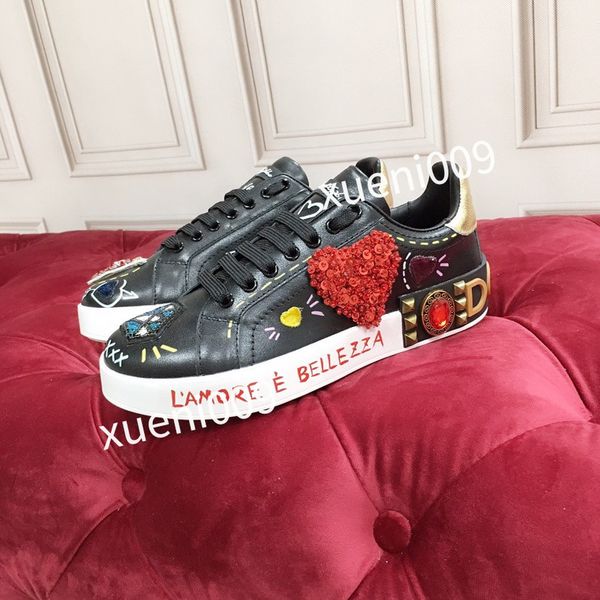 

new designer casual shoes bottom dress shoes fashion shoes loafers breathable comfortable shoes, Black