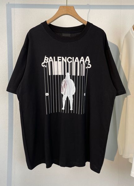 

men's plus tees & polos round neck embroidered and printed polar style summer wear with street pure cotton t-shirts 11eds, Black;brown