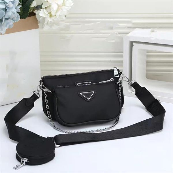 

designers 4 colors waist bags classic style waterproof fanny pack leather soft fashion cross body wallet money clip men black brea243e