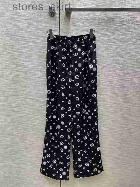 

women's pants & capris designerrunway pants 2023 new spring summer straight print fashion designer brand same style pants women's, Black;white