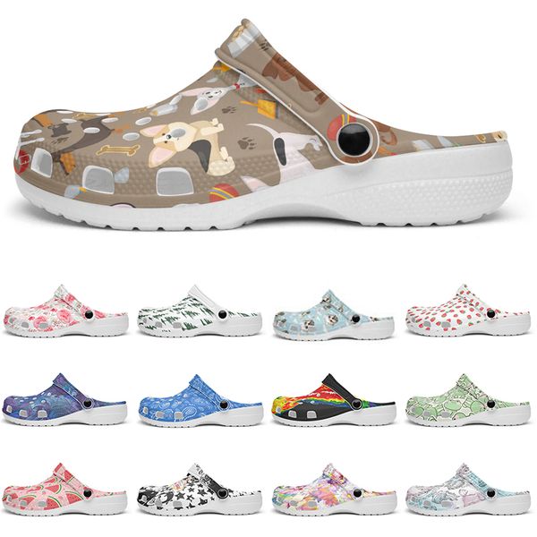 

Customized clean exquisite fashionable precious beautiful Diy shoes for men and women's indoor slippers 104722
