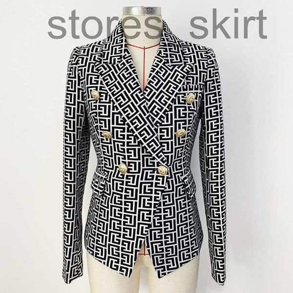 

women's jackets designerwomen's suits long sleeve color contrast jacket spring autumn dress temperament clothing black pink busine, Black;brown