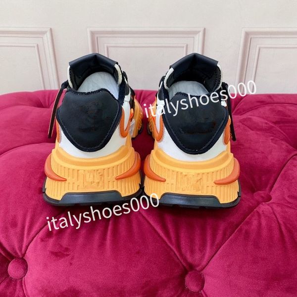 

2023womens fashion sports shoes black rainbow heel trainer womens casual runner sneakers outdoor