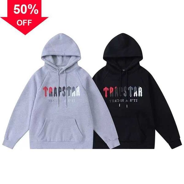 

mens designers hoodie 2023 quality printing high street print women pullover winter sweatshirt couples casual loose men hooded clothing s to, Black