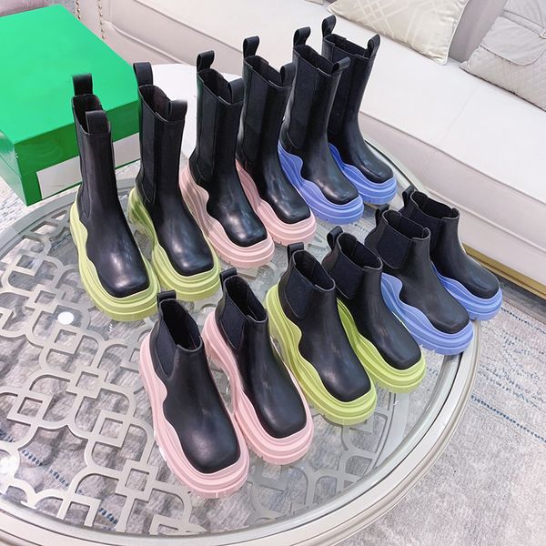 

2023 designer sneaker woman b shoe men trainer black white beige thick bottom abrasion resistant rain boot womens designers shoes platform s