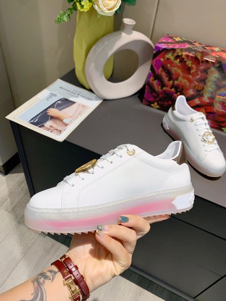 

2023 designer sneaker virgil trainer casual shoes calfskin leather white green red blue letter overlays platform fashion luxury low sneakers, Black