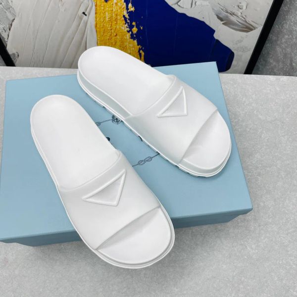 

senior pressure sensitive flower convex sole drag high-quality shoes thick soled rubber sandals flat shoes women sandals luxury designer fac, Black