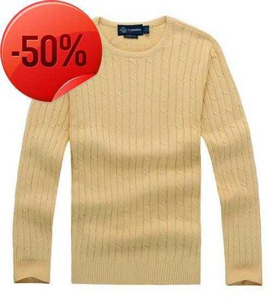 

men's sweaters mile wile polo brand men's twist sweater knit cotton jumper pullover small horse game s to 2xl size, White;black