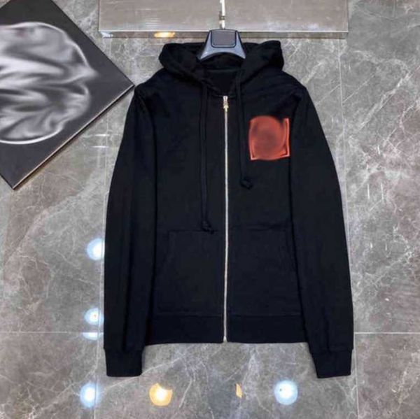 

men's hoodies & sweatshirts 3a classic mens zipper ch hoodies designer horseshoe sanskrit cross print pullover heart hoody sweatshirts, Black