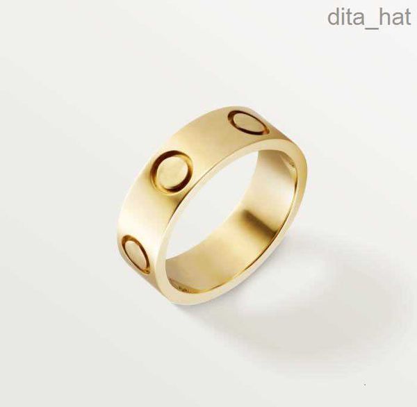 

love screw ring mens rings classic luxury designer jewelry women titanium steel gold-plated gold silver rose never fade not allergic -lovers