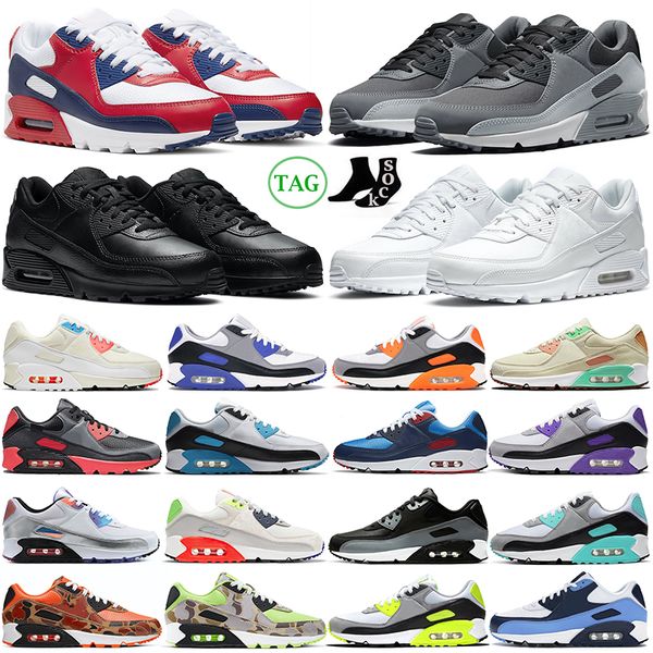 

mens running shoes des chaussures leather triple black cool grey unc usa barely rose men trainers camo orange women outdoor sports sneakers