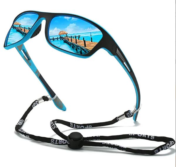 

men's polarized sunglasses: ultimate protection for driving, fishing, cycling & outdoor sports uv400 rated., White;black