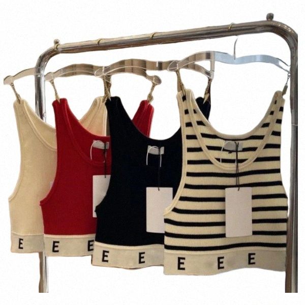 

sleeveless vest designers letter celins t shirts womens clothing fashion ladies beach tanks for vacation, White