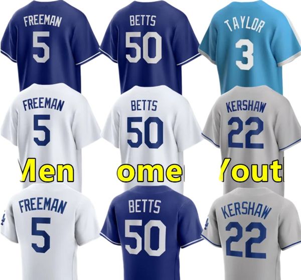

2023 custom s-4xl mookie betts jerseyed frdie an noah syndergaard julio urias justin turner clayton kershaw jackie robinson max muncy baseba, Blue;black