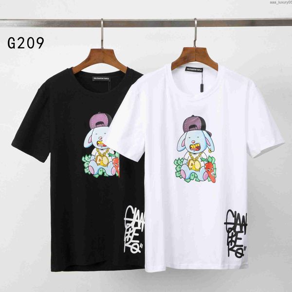 

men's t-shirts 2023ss new mens designer t shirt italian fashion tshirts summer t-shirt male 100% cotton 619246 dsquare 2 d2 dsqs dsq2s, White;black