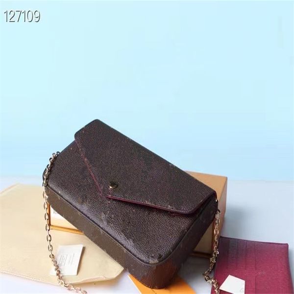 

2023 luxury designer zipper coin bag business wallets women handsbag man formal wallet fashion classic black purse embossing