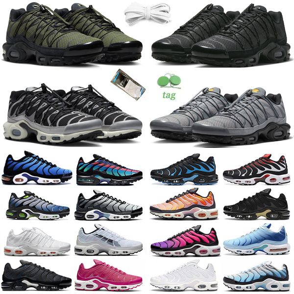 

tn plus mens running shoes grey magma orange metallic silver white midnight navy olive and black worldwide unity triple white men women trai
