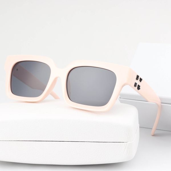 

off designer fashion x relief sunglasses men women sun glasses goggle beach adumbral multi color option, White;black