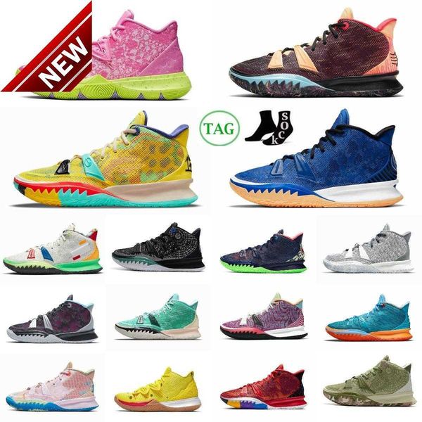 

og 2023 kyrie 7 basketball shoes one world people chip copa grind 5 mens kyries 7s irving 5s sponge sandy creator hendrix rayguns daybreak t