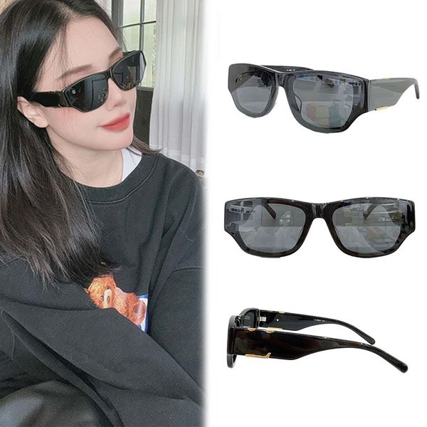 

Rectangular frame designer sunglasses cool mens and womens Z9993U acetate frame with large golden logo gradient eyeglasses on the legs casual vacation and party