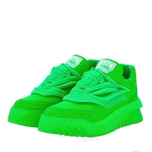 

odissea sneakers casual shoes designer luxury men women spaceship shoes leather trainer shoe 07, Black
