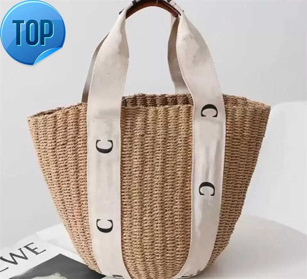 

drawstring 2022 fashion basket women bucket bag straw bags handbag tote beach shoulder crossbody womens handbags designers woody toth