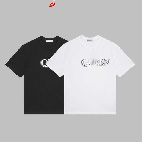 

men's t-shirts queen men's black white spray t-shirt in multicolour 68666 dsquare 2 d2 dsqs dsq2s nuic, White;black