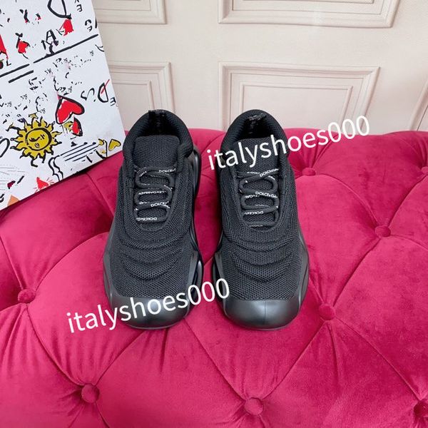 

2023designer fashion sports shoes white rainbow heel trainer men casual runner sneakers outdoor, Black