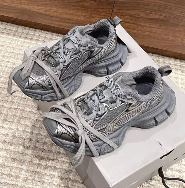 

2023 designer summer design 3xl sneakers dad shoes track 0 men women retro trainers black white yellow mesh treaded runner comfort summer co