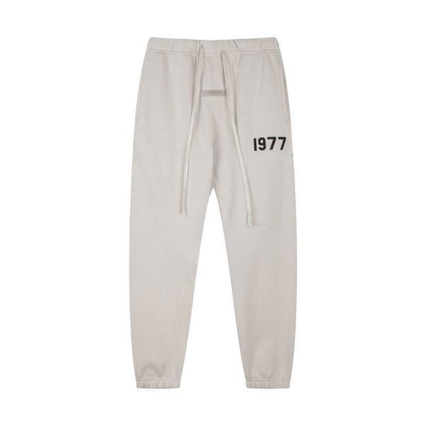 

ess pants fog fears of god double track essen pants 1977 buffle cotton loose pants mens womens designer a25, Black