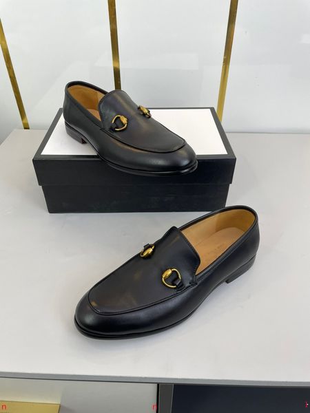 

g14/13model new men's luxury leather wedding shoes designer brand dress casual male office loafers moccasins black footwear shoes for m