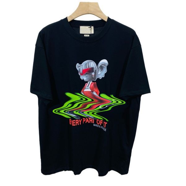 

2023 fashion mens t shirts women designers t-shirts tees apparel man s casual chest letter shirt luxurys clothing polos sleeve clothes bur, White;black