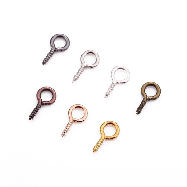

500pcs small sheep eyes nail for beaded pendant connectors diy making necklace jewelry accessories
