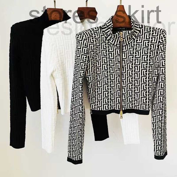 

women's jackets designerwomen's jackets designer 2022 elegant wear occasions vintage new shoulder pads knitted k6xm, Black;brown