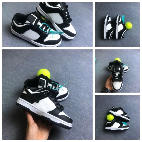 

2022 kids skateboarding shoes black chunky low trainers children boys girls athletic sneakers design