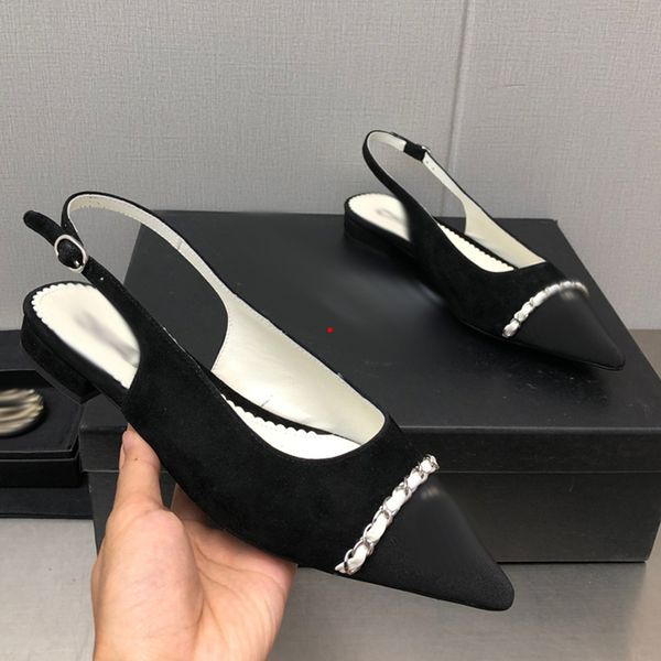 

2023 women casual shoes high heels pumps dress shoes black leather pointed toe fashion women wedding party dress shoes -292