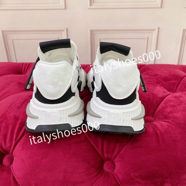 

2023new women fashion sports shoes white rainbow heel trainer womens casual runner sneakers outdoor, Black