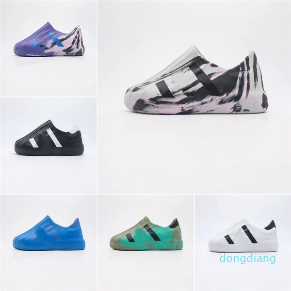 

shoes designer adifom colour white black running for men women classic shell head slip on clogs sneakers couple skate onyx restock shoessize