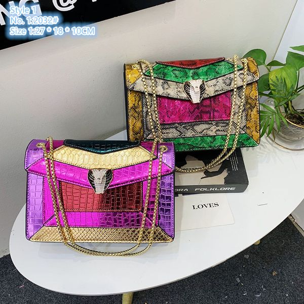 

factory wholesale ladies shoulder bags 2 styles street fashion patent leather backpack color matching leather handbag elegant atmosphere dia