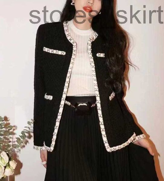 

women's jackets designerchan women's brand jacket 2022 new autumn winter western suit jacket designer fashion ootd high-grade twee, Black;brown