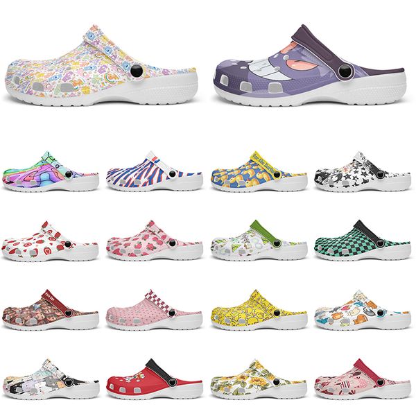 

Customized precious exquisite fashionable clean lovely Diy shoes for men and women's indoor slippers 105128